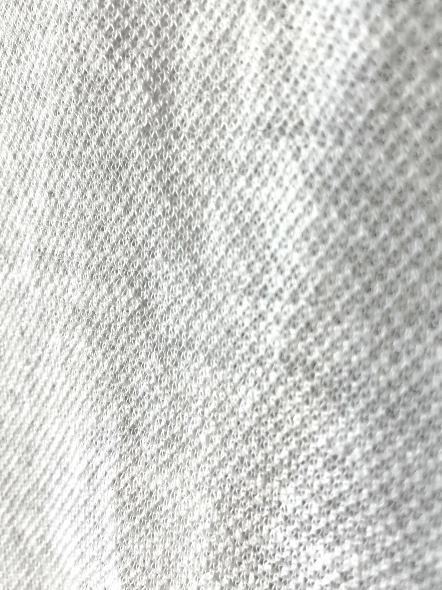 Hemp Pique Summer Cardigan in White