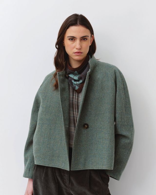 Bravo Jacket in Aqua