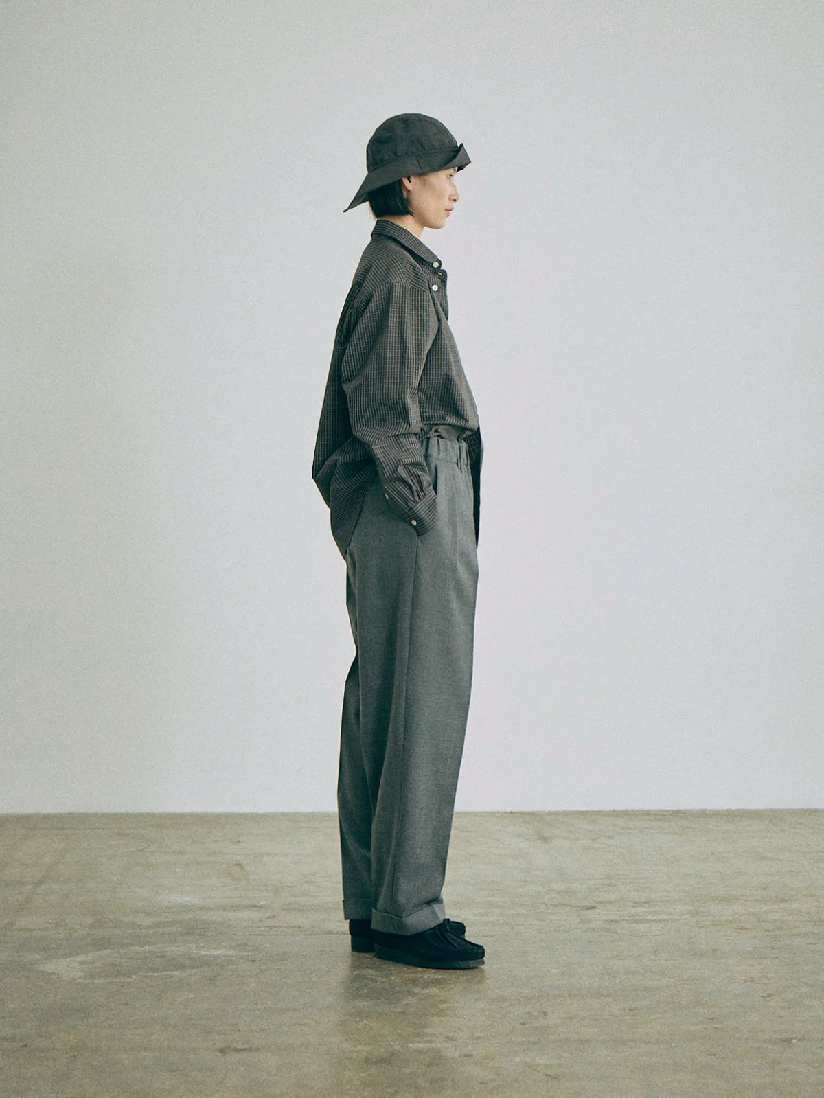 Toby Pant in Grey