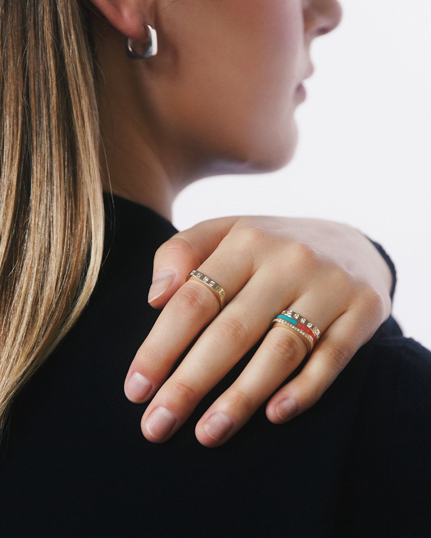 Kvadrat Round Diamonds Ring