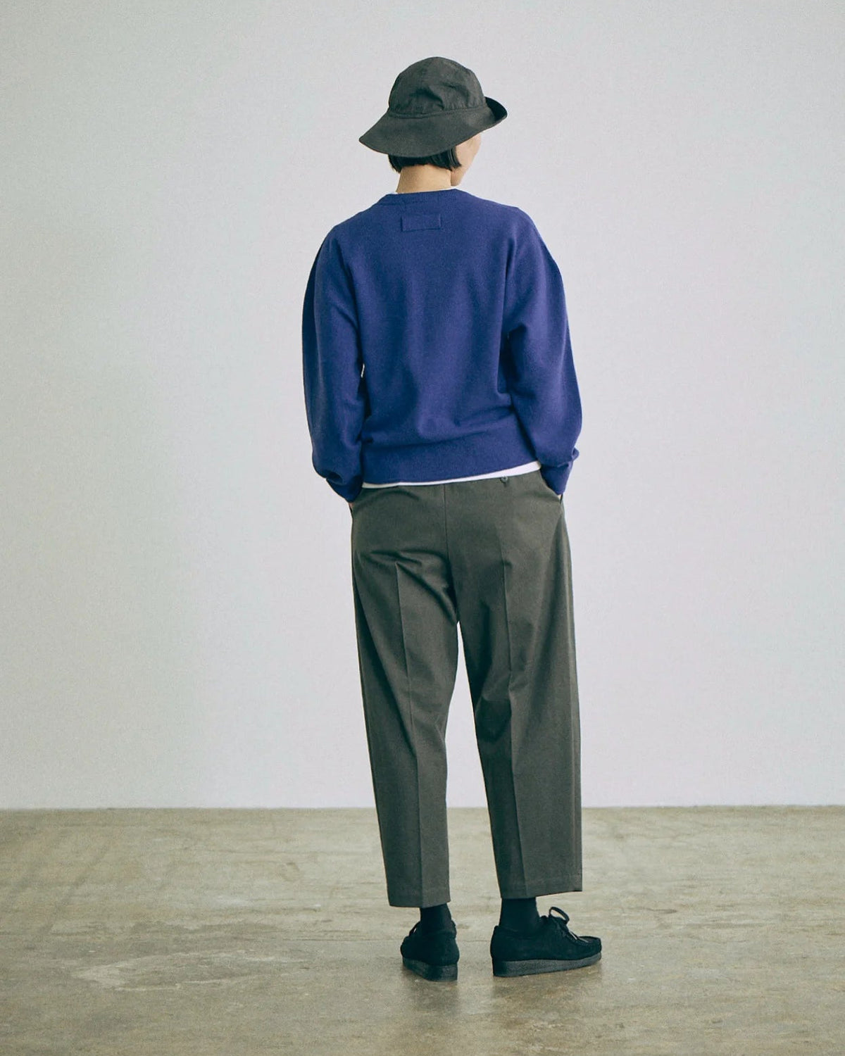 Leno Pant in Charcoal