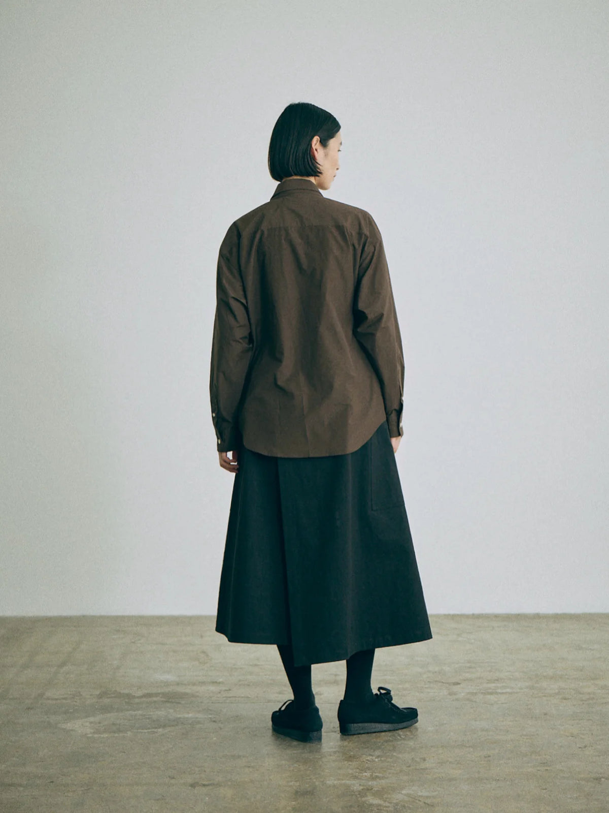 Elen Button Down in Brown