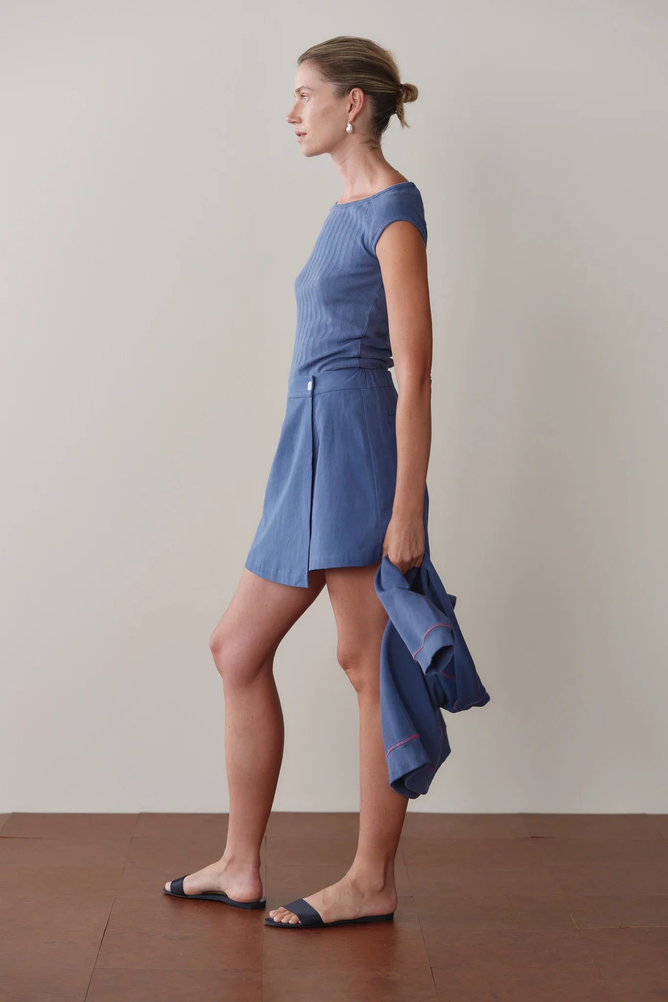 The Chino Skort in Lapis