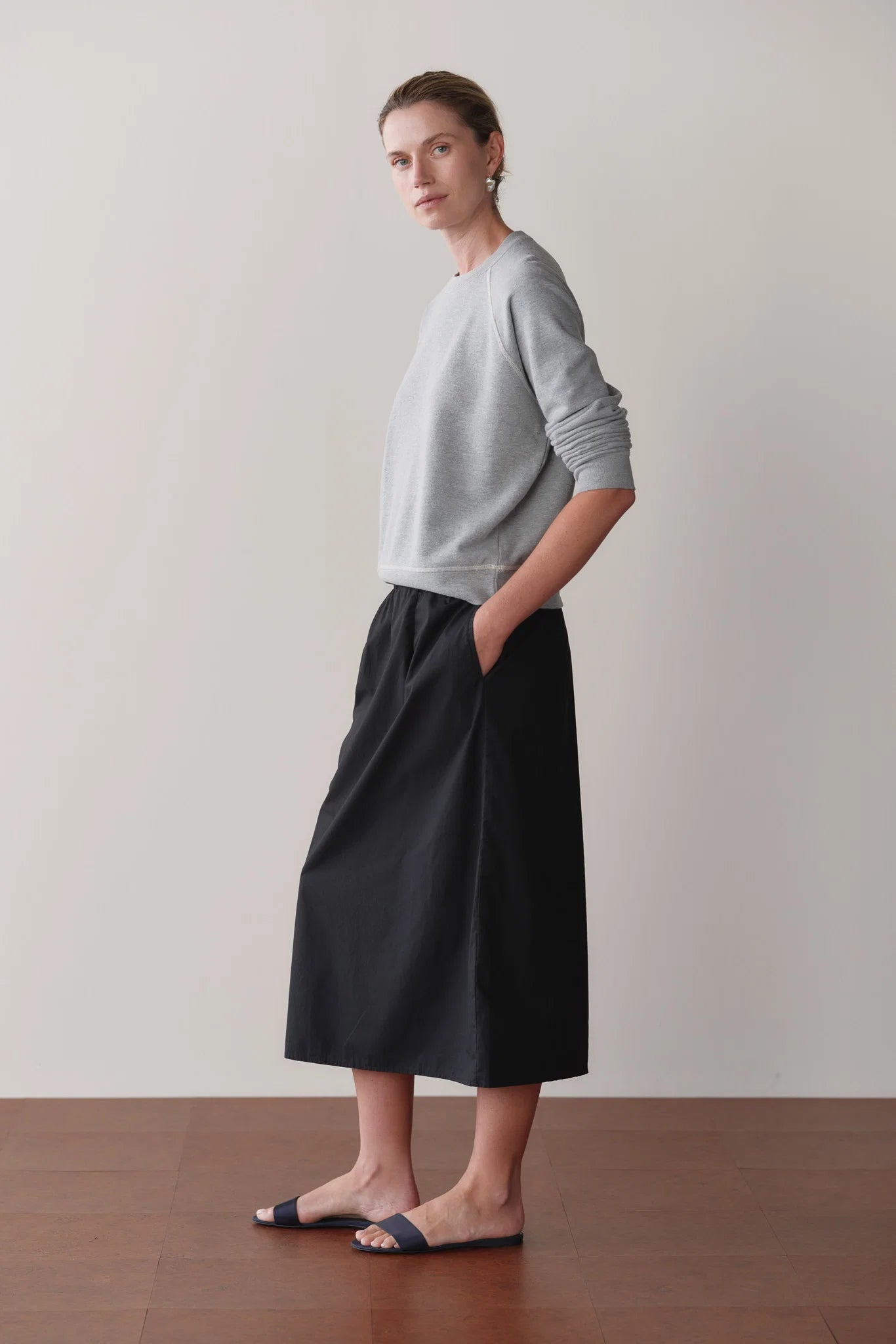 The Pop Skirt in Jet