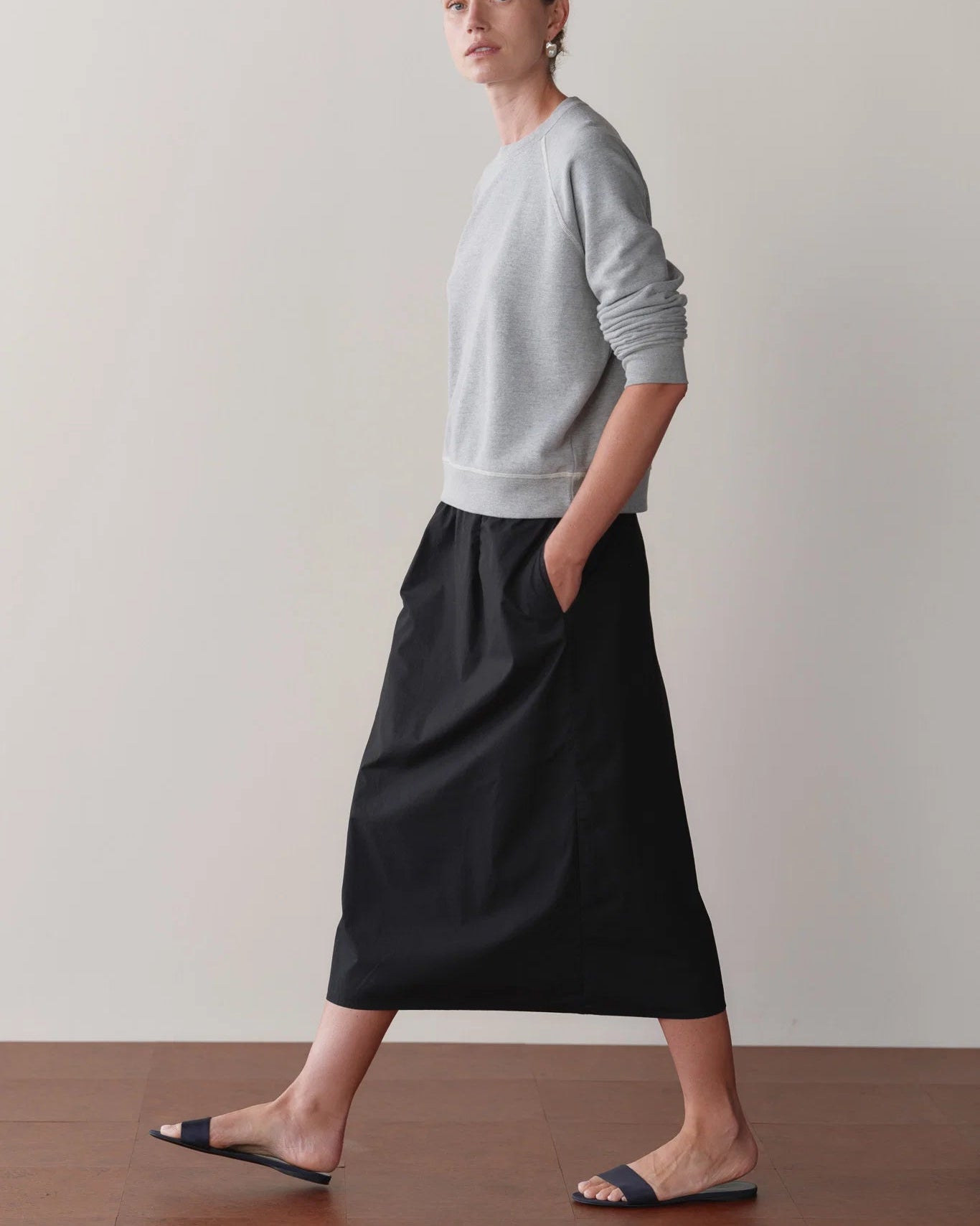 The Pop Skirt in Jet