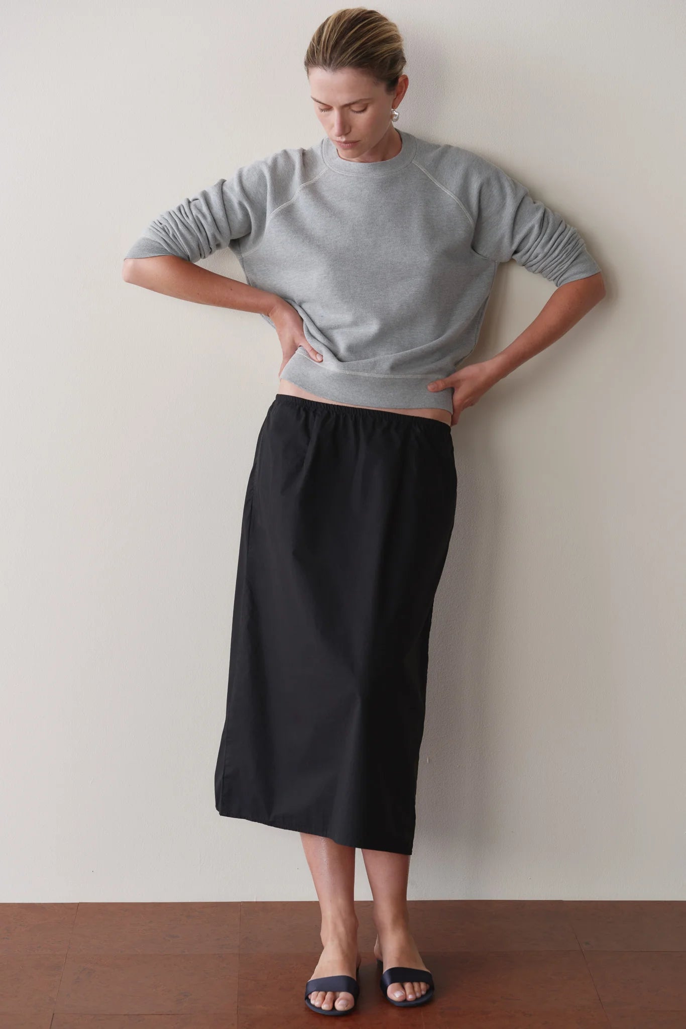 The Pop Skirt in Jet