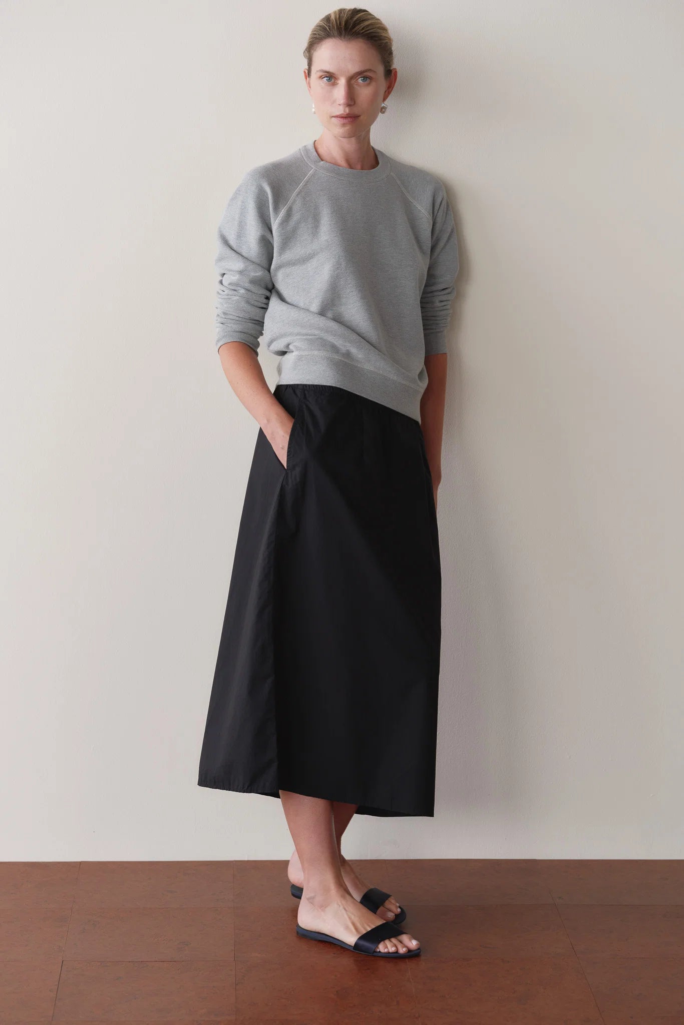 The Pop Skirt in Jet