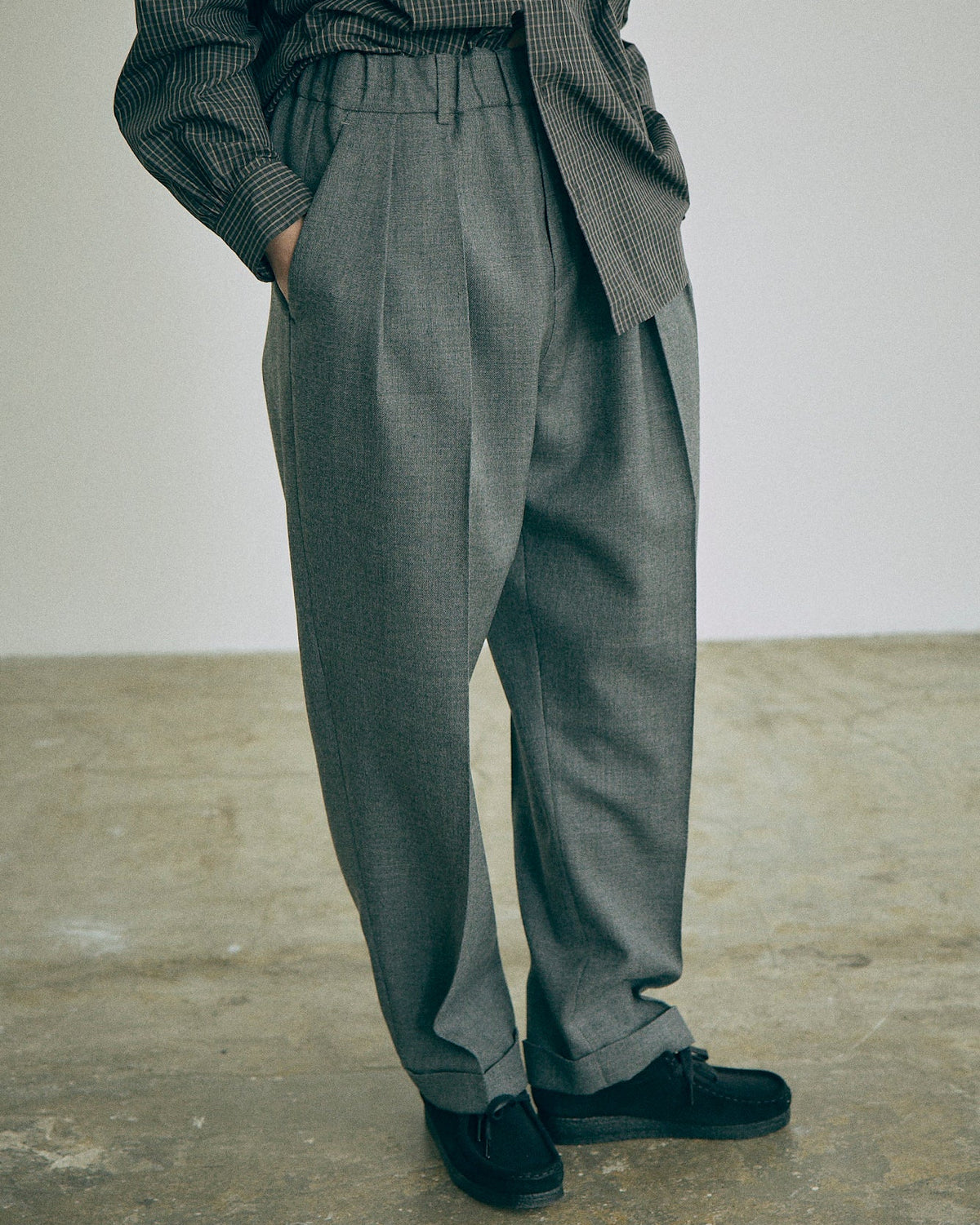 Toby Pant in Grey